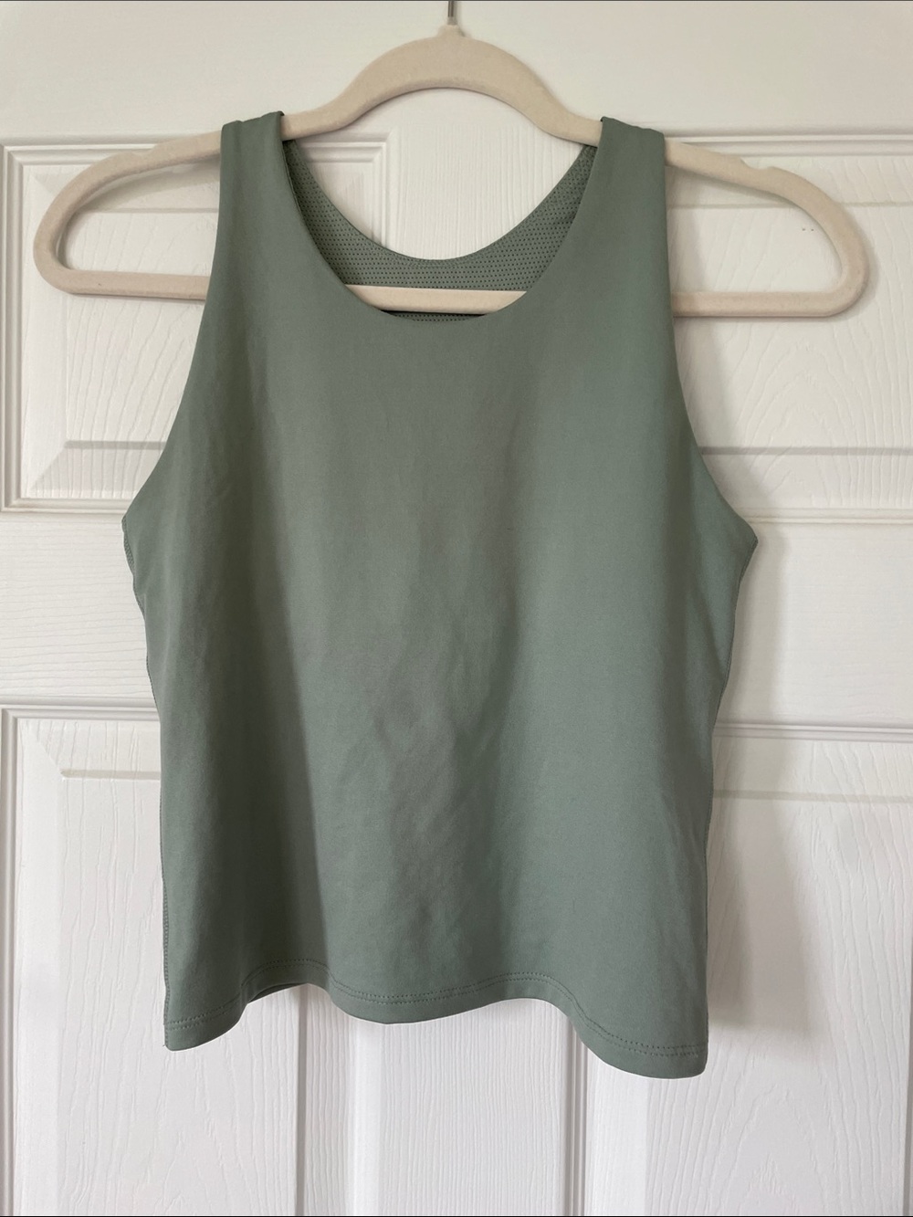Athletic Works Sage Green Women's Tank Top